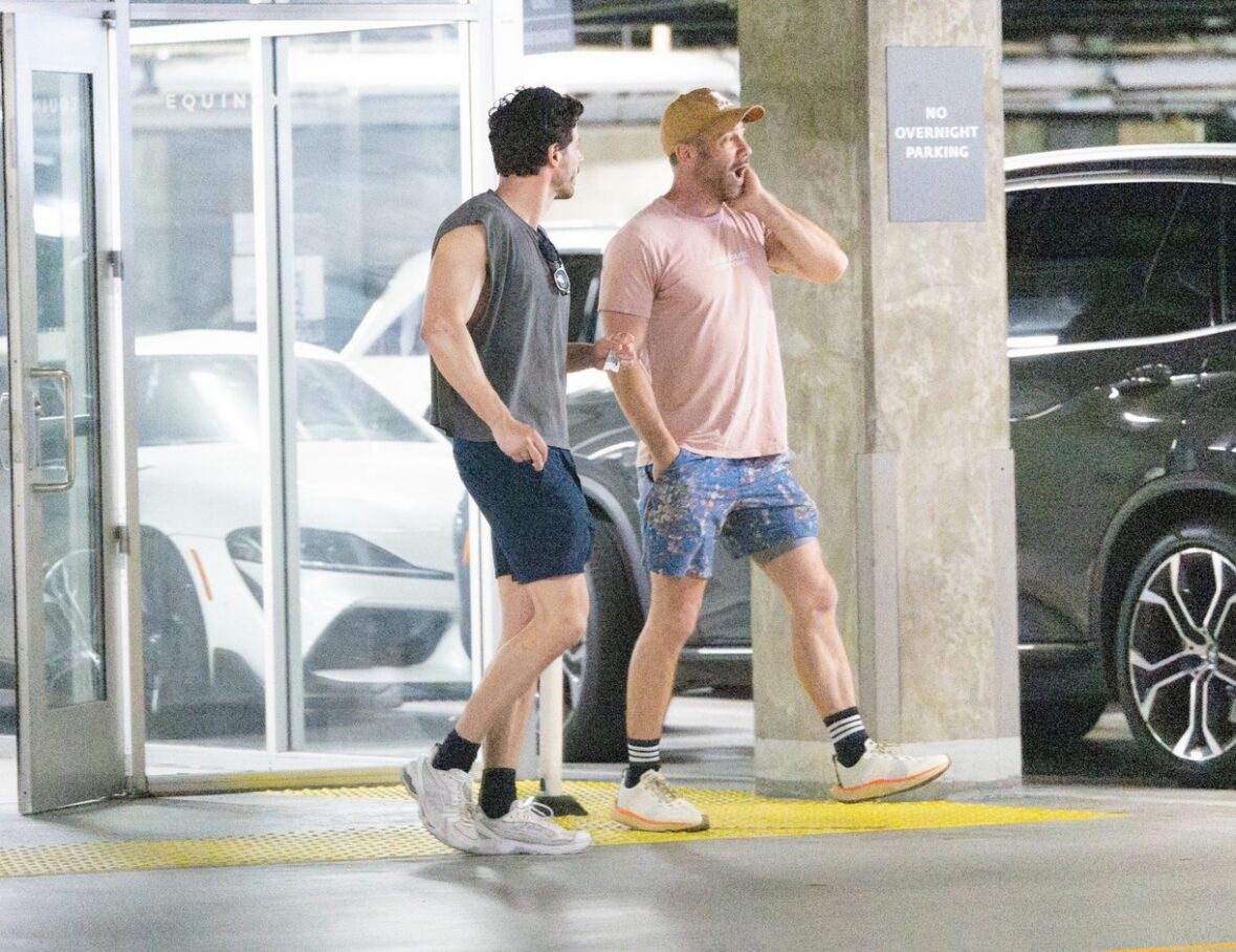 François Arnaud Luke Macfarlane Gym, junho de 2026, West Hollywood