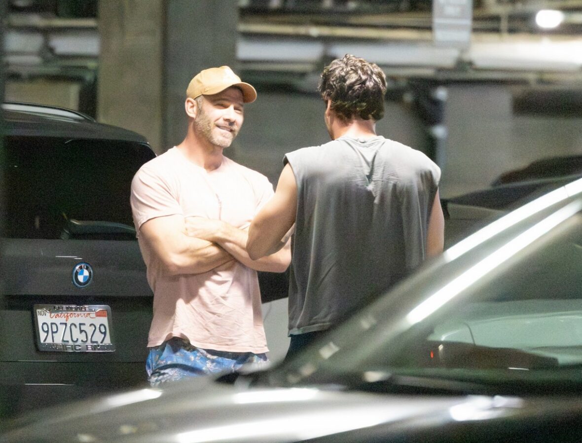 François Arnaud Luke Macfarlane Gym, junho de 2026, West Hollywood