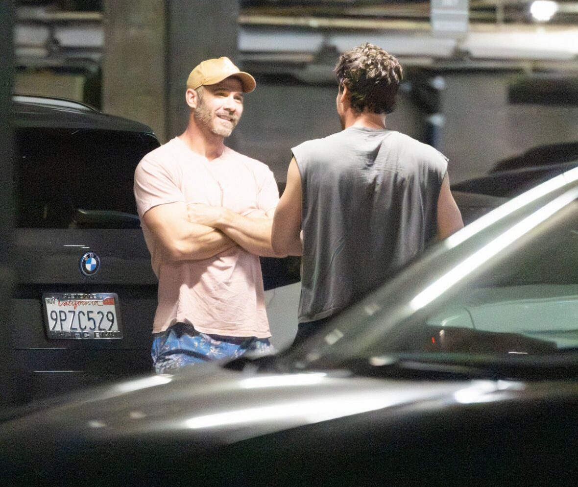 François Arnaud Luke Macfarlane Gym, junho de 2026, West Hollywood