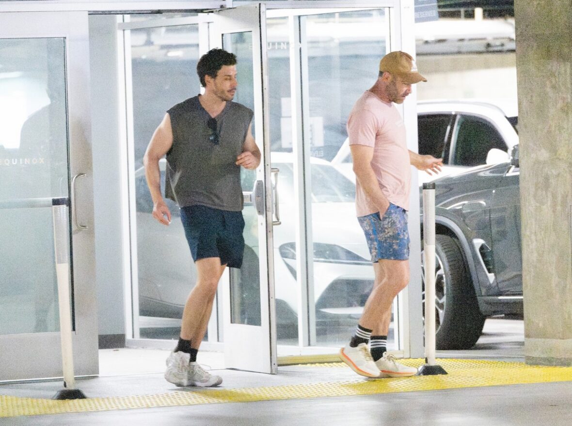 François Arnaud Luke Macfarlane Gym, junho de 2026, West Hollywood