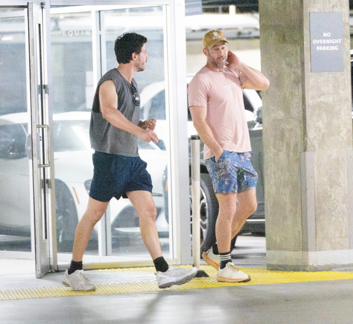 François Arnaud Luke Macfarlane Gym, junho de 2026, West Hollywood