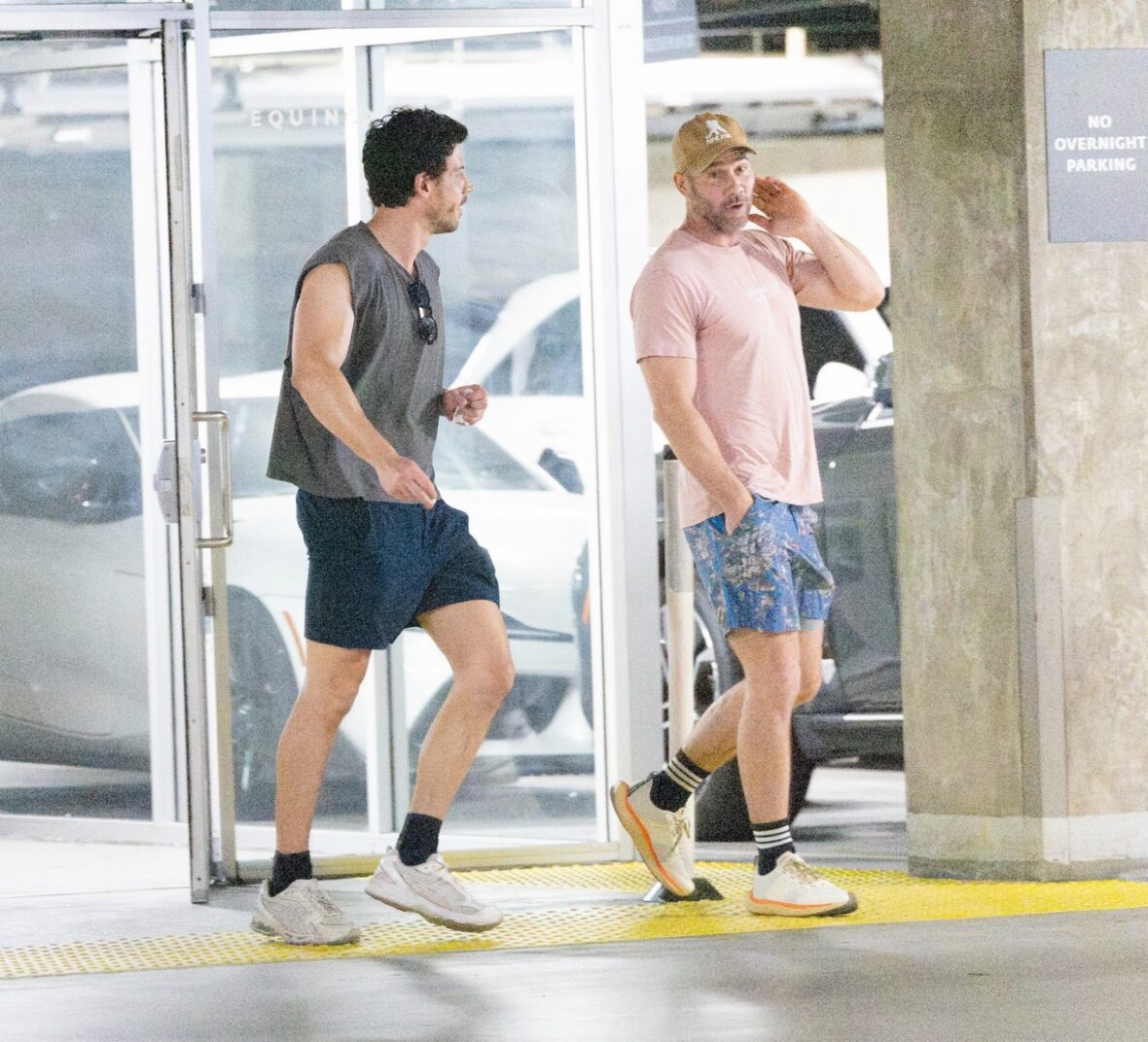François Arnaud Luke Macfarlane Gym, junho de 2026, West Hollywood