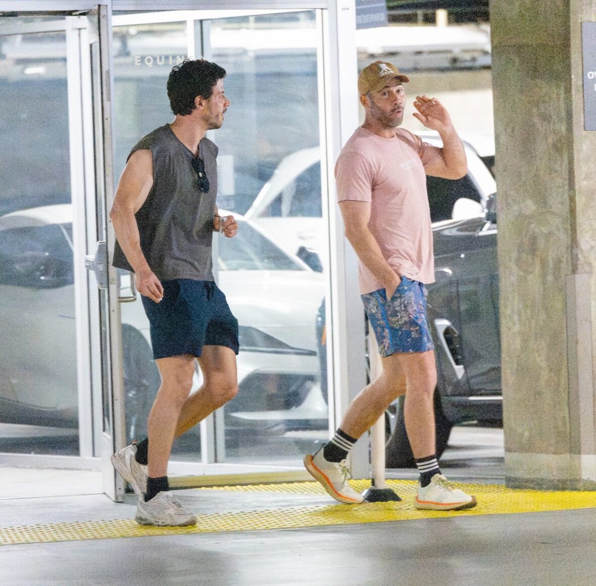 François Arnaud Luke Macfarlane Gym, junho de 2026, West Hollywood