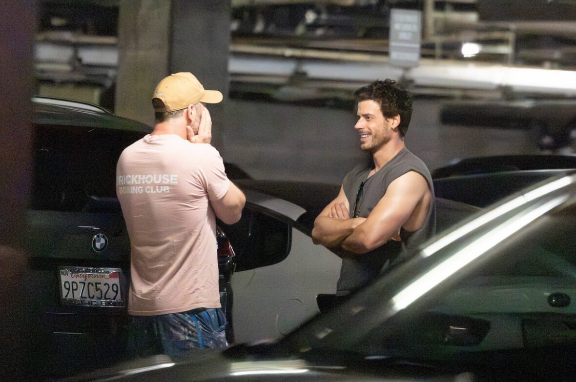 François Arnaud Luke Macfarlane Gym, junho de 2026, West Hollywood