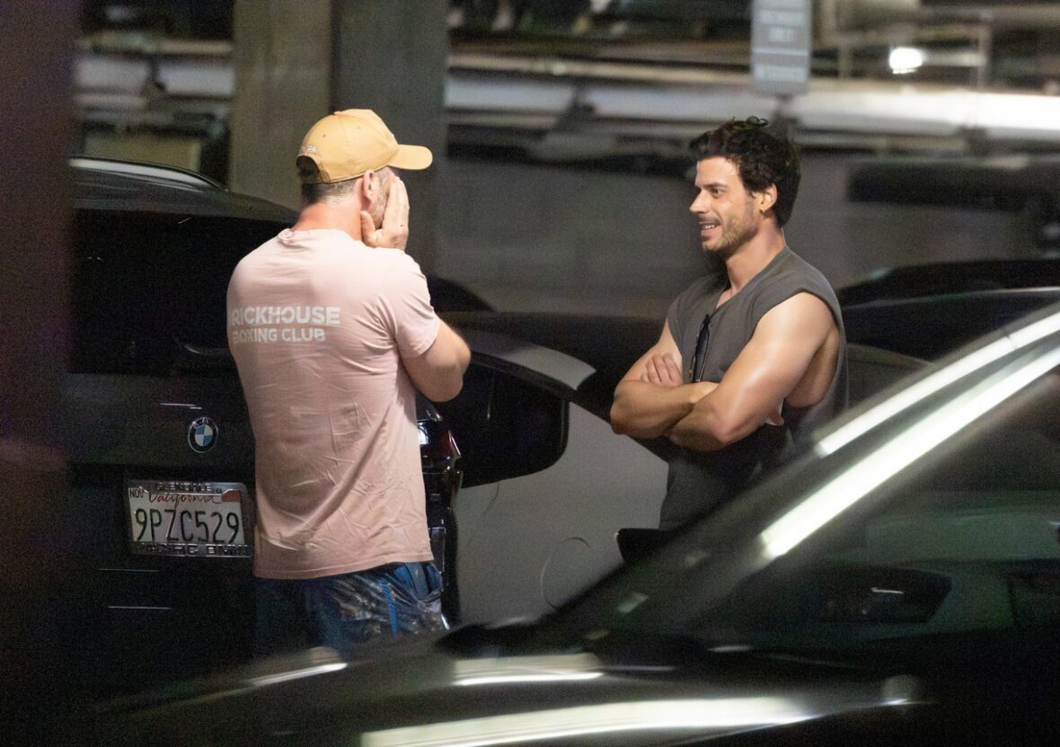 François Arnaud Luke Macfarlane Gym, junho de 2026, West Hollywood
