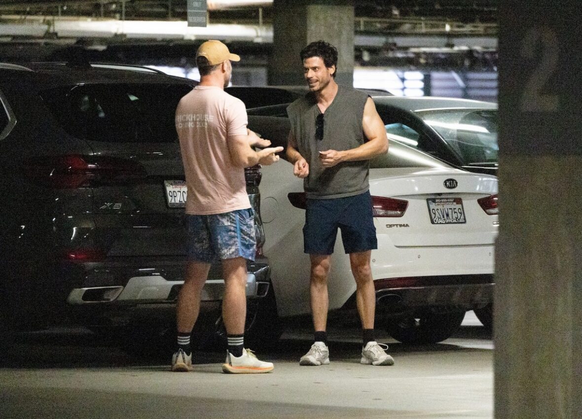 François Arnaud Luke Macfarlane Gym, junho de 2026, West Hollywood