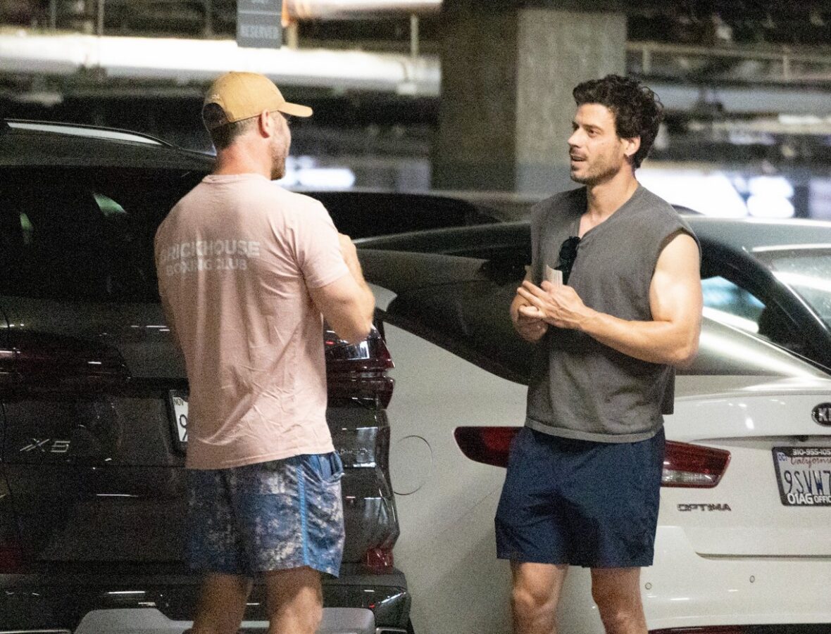 François Arnaud Luke Macfarlane Gym, junho de 2026, West Hollywood