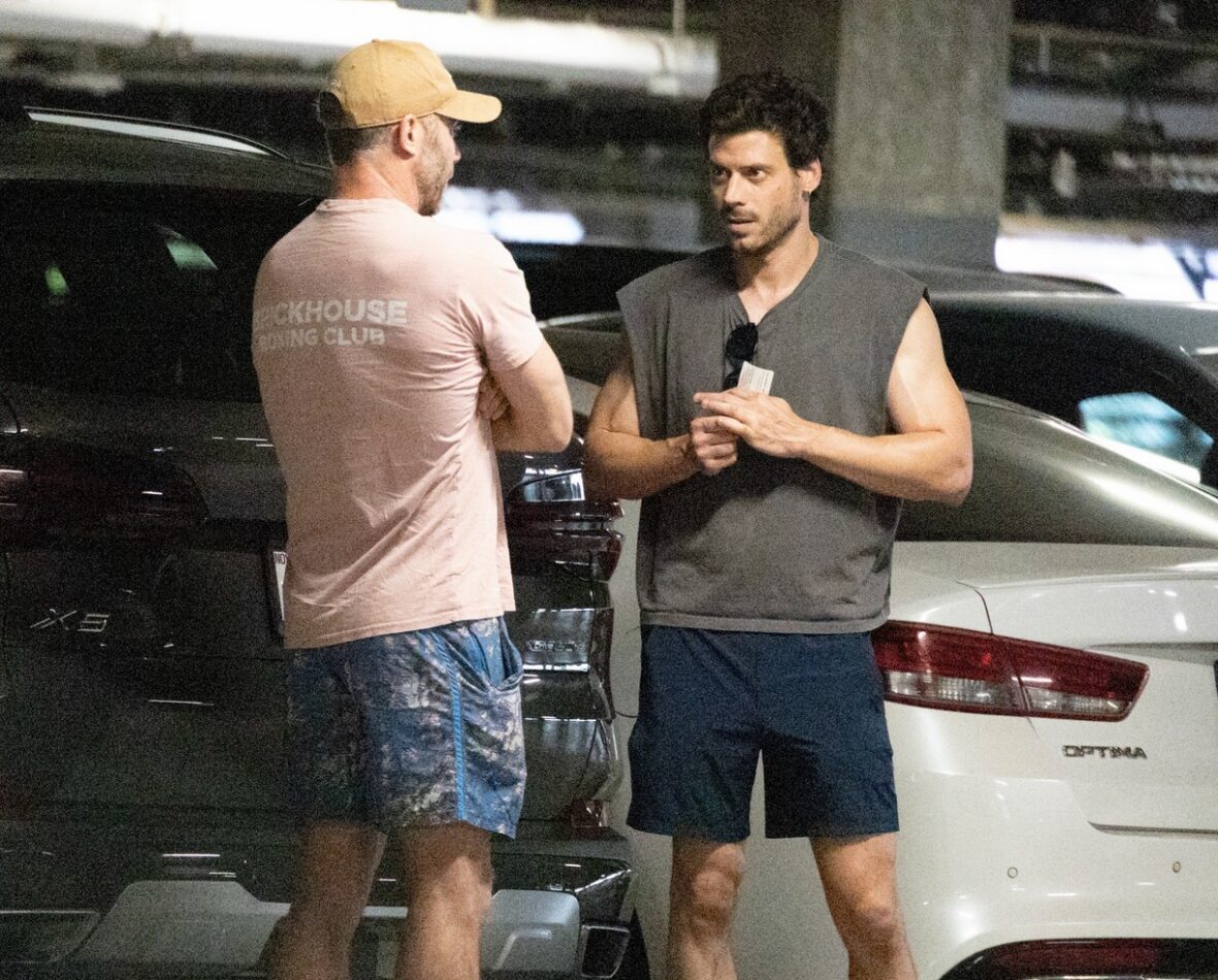 François Arnaud Luke Macfarlane Gym, junho de 2026, West Hollywood