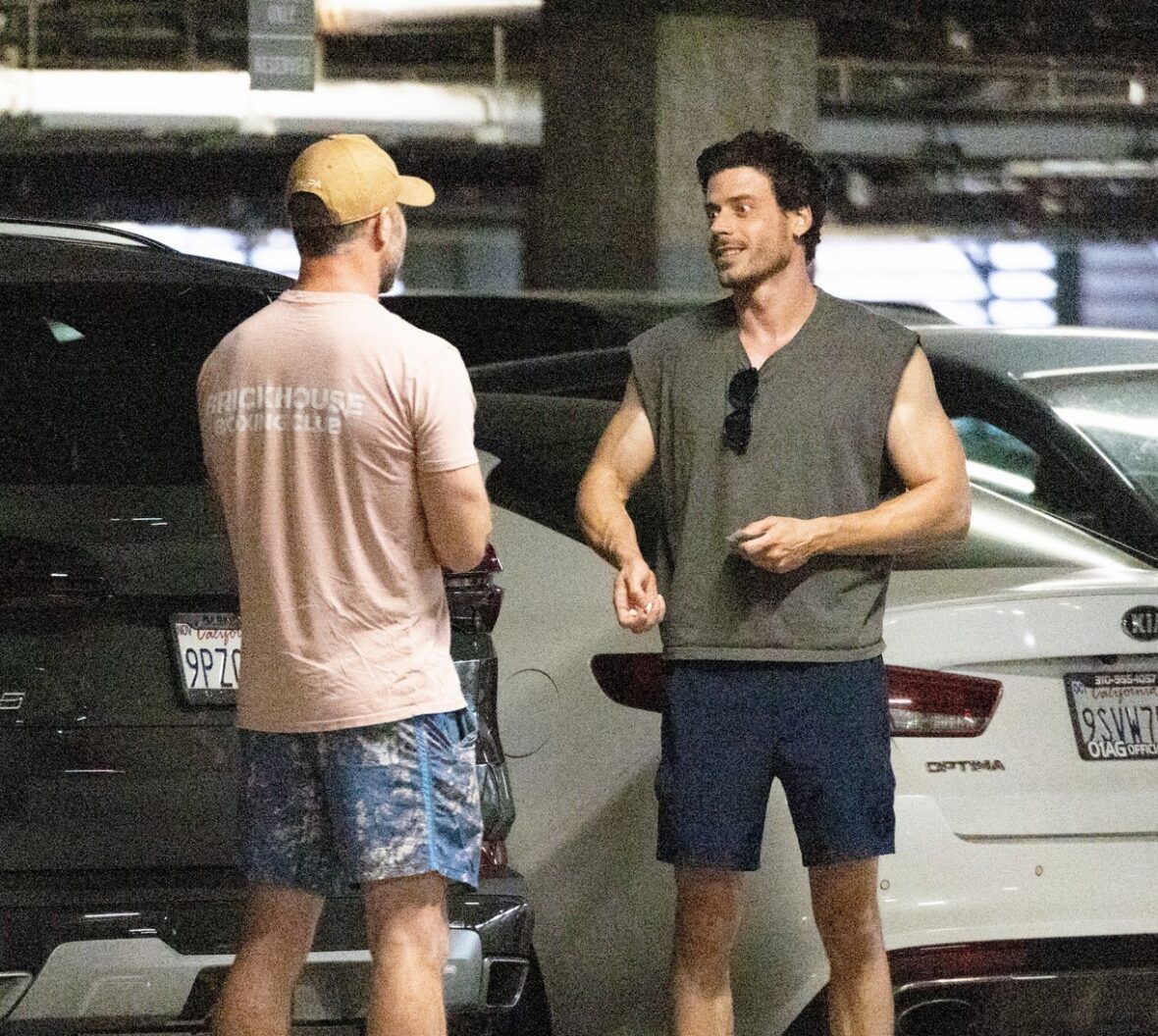 François Arnaud Luke Macfarlane Gym, junho de 2026, West Hollywood