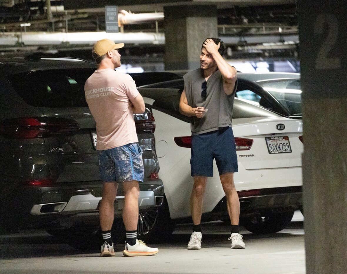 François Arnaud Luke Macfarlane Gym, junho de 2026, West Hollywood