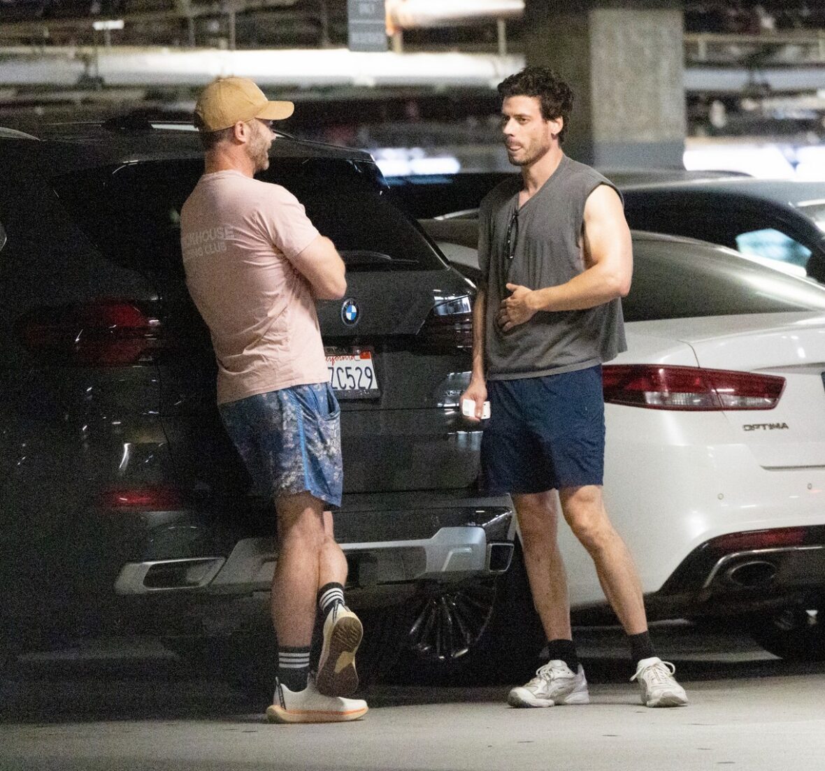 François Arnaud Luke Macfarlane Gym, junho de 2026, West Hollywood
