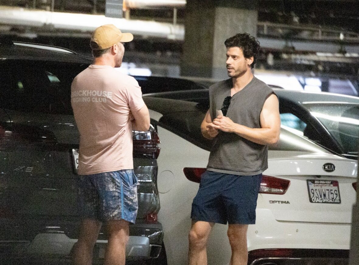 François Arnaud Luke Macfarlane Gym, junho de 2026, West Hollywood