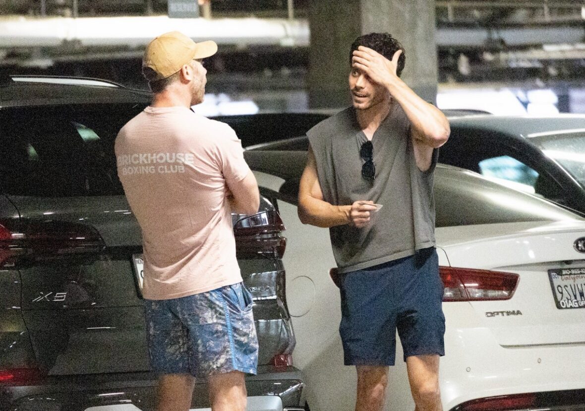 François Arnaud Luke Macfarlane Gym, junho de 2026, West Hollywood