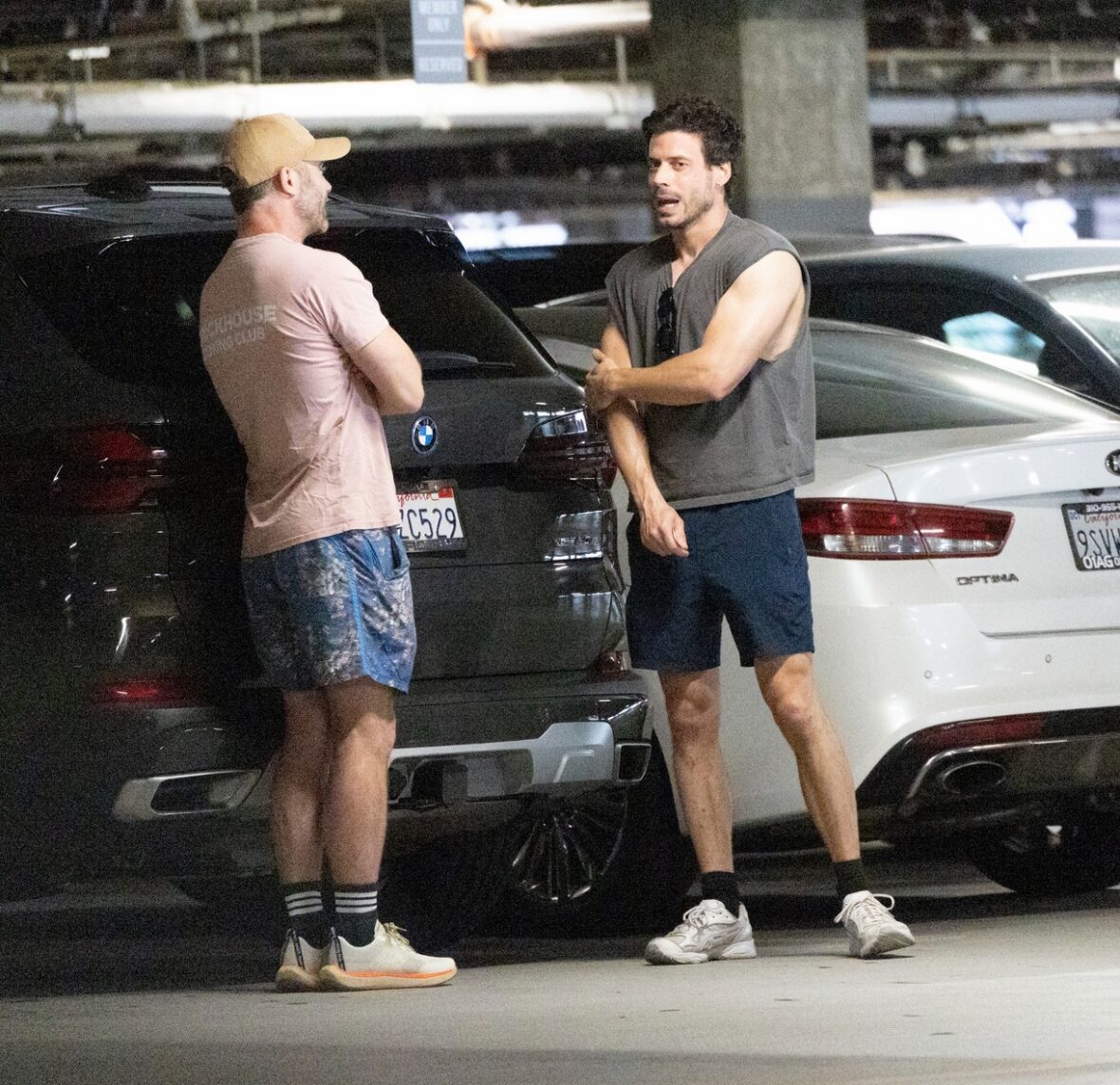 François Arnaud Luke Macfarlane Gym, junho de 2026, West Hollywood