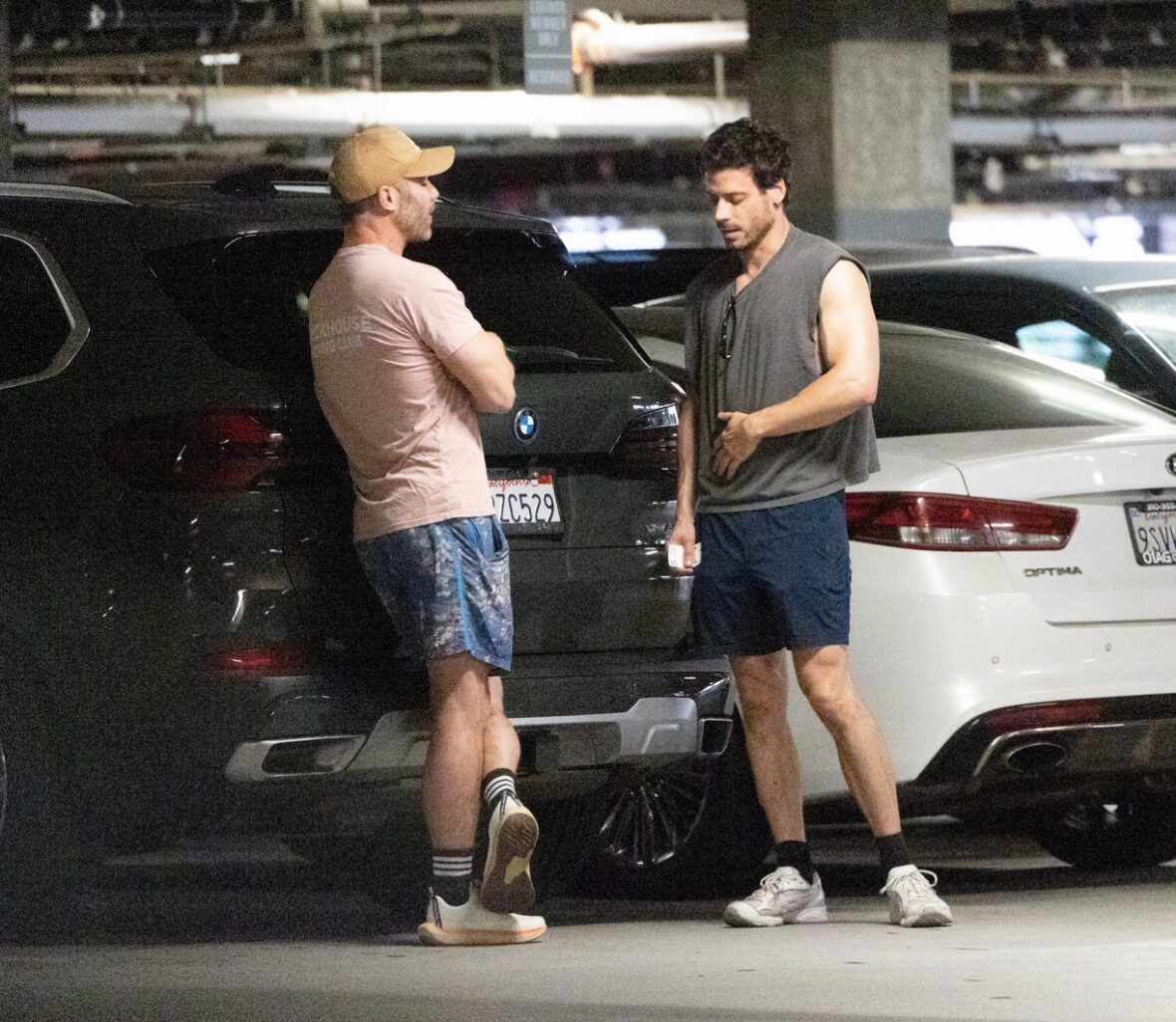 François Arnaud Luke Macfarlane Gym, junho de 2026, West Hollywood