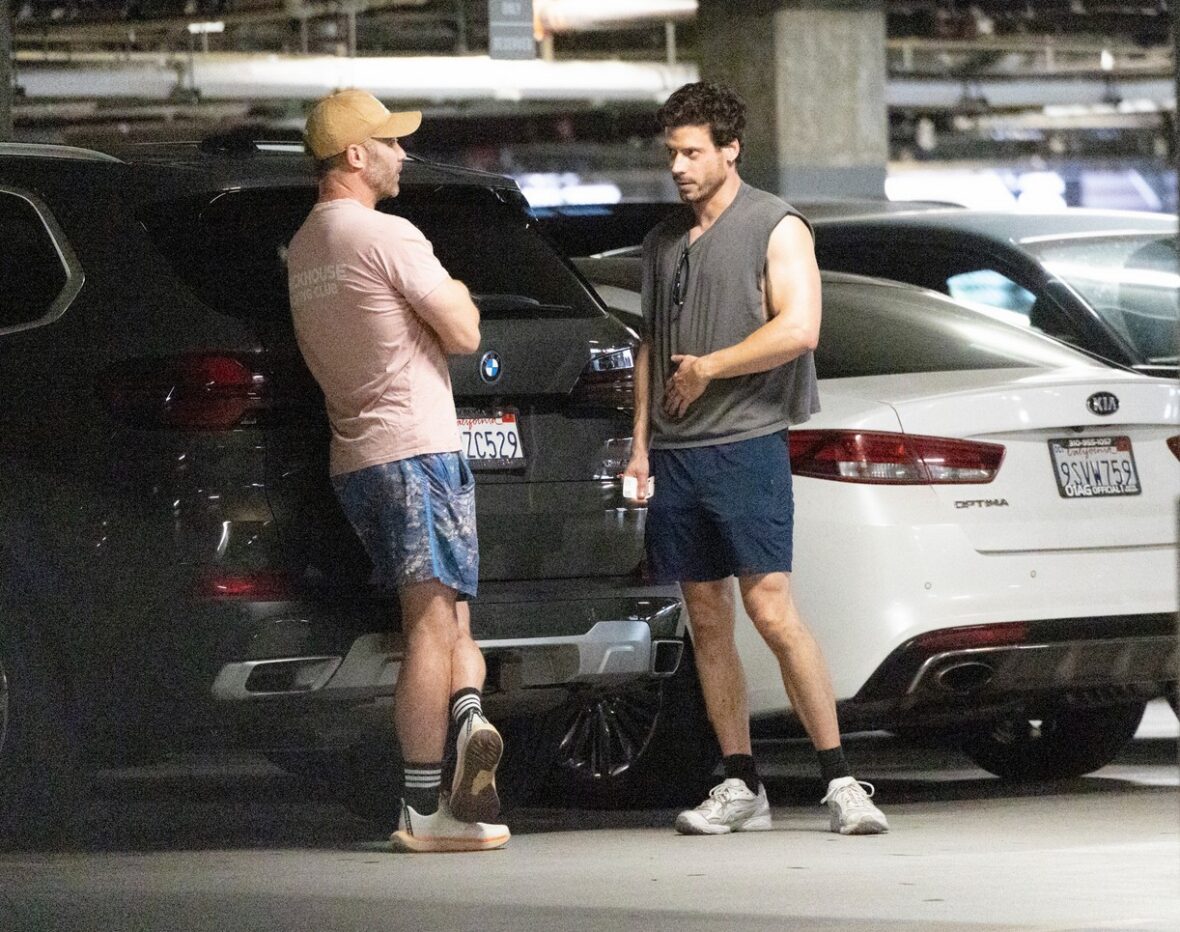 François Arnaud Luke Macfarlane Gym, junho de 2026, West Hollywood