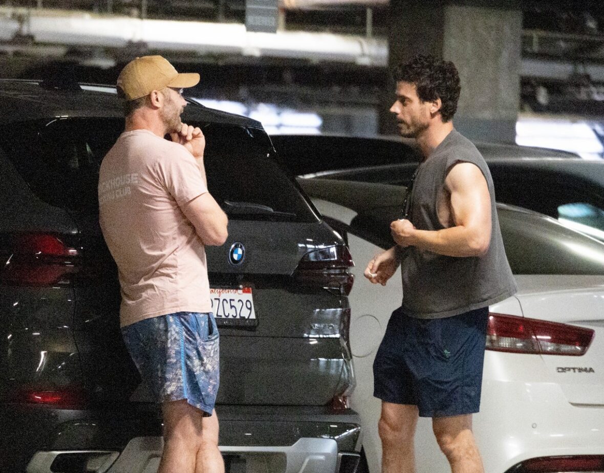 François Arnaud Luke Macfarlane Gym, junho de 2026, West Hollywood