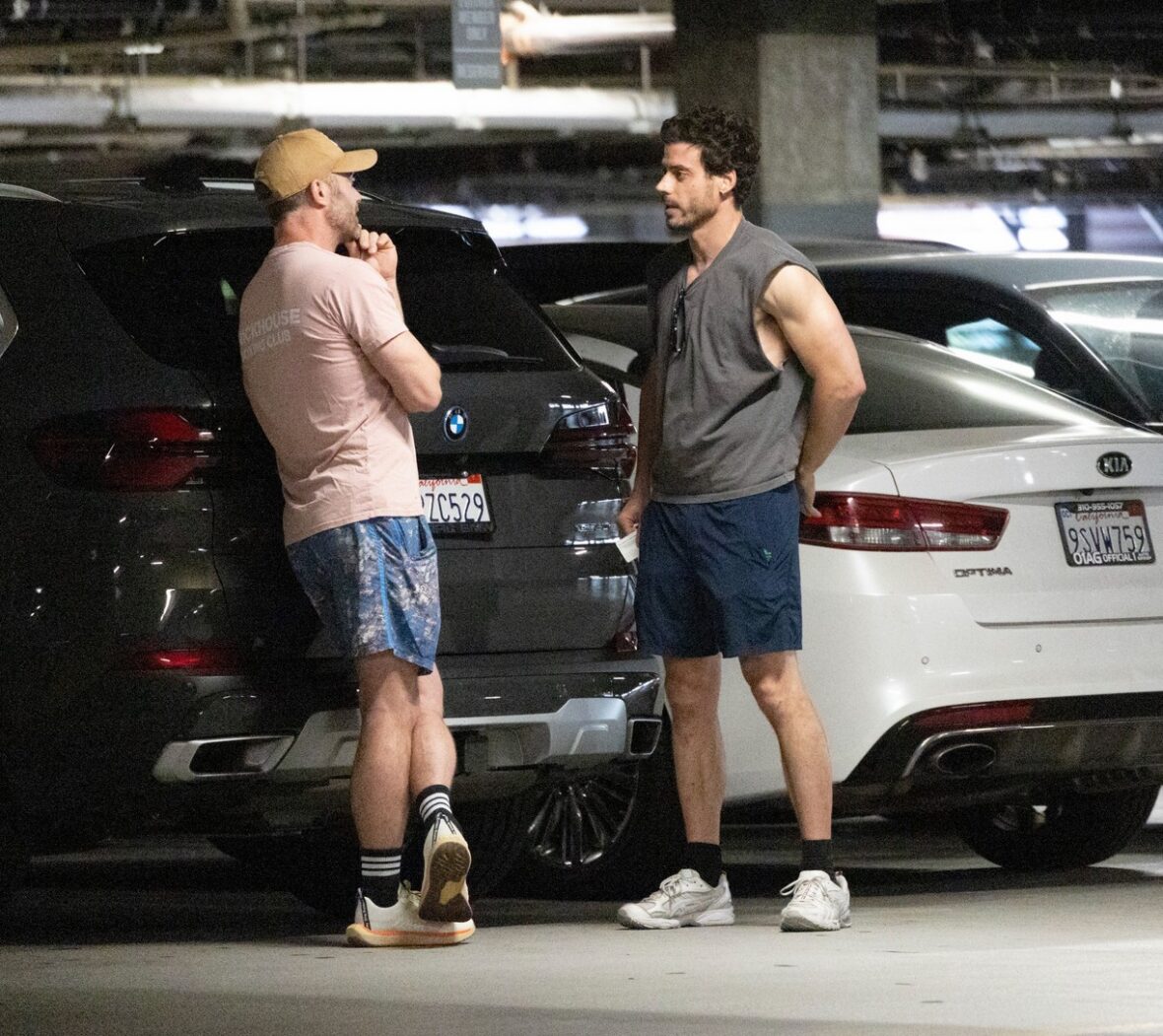 François Arnaud Luke Macfarlane Gym, junho de 2026, West Hollywood