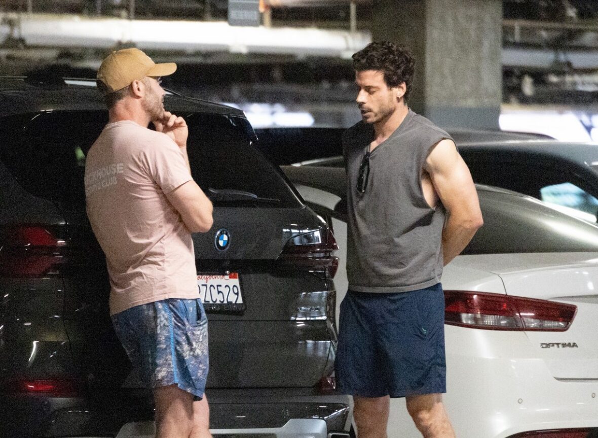 François Arnaud Luke Macfarlane Gym, junho de 2026, West Hollywood