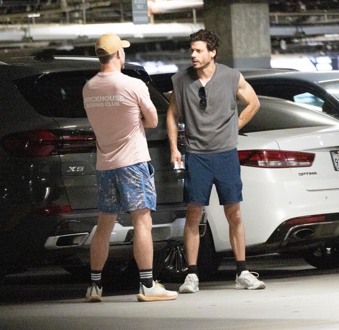 François Arnaud Luke Macfarlane Gym, junho de 2026, West Hollywood