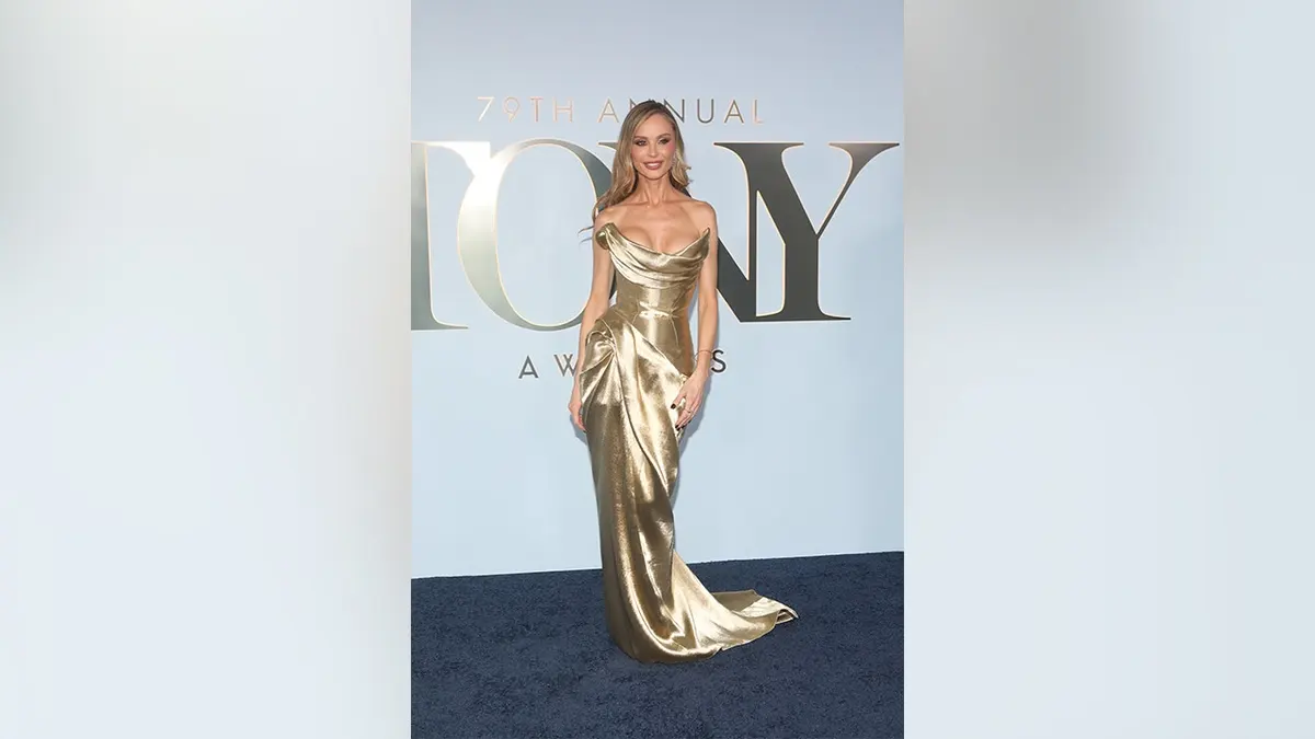 Georgina Chapman at the Tony Awards in New York in June 2026.