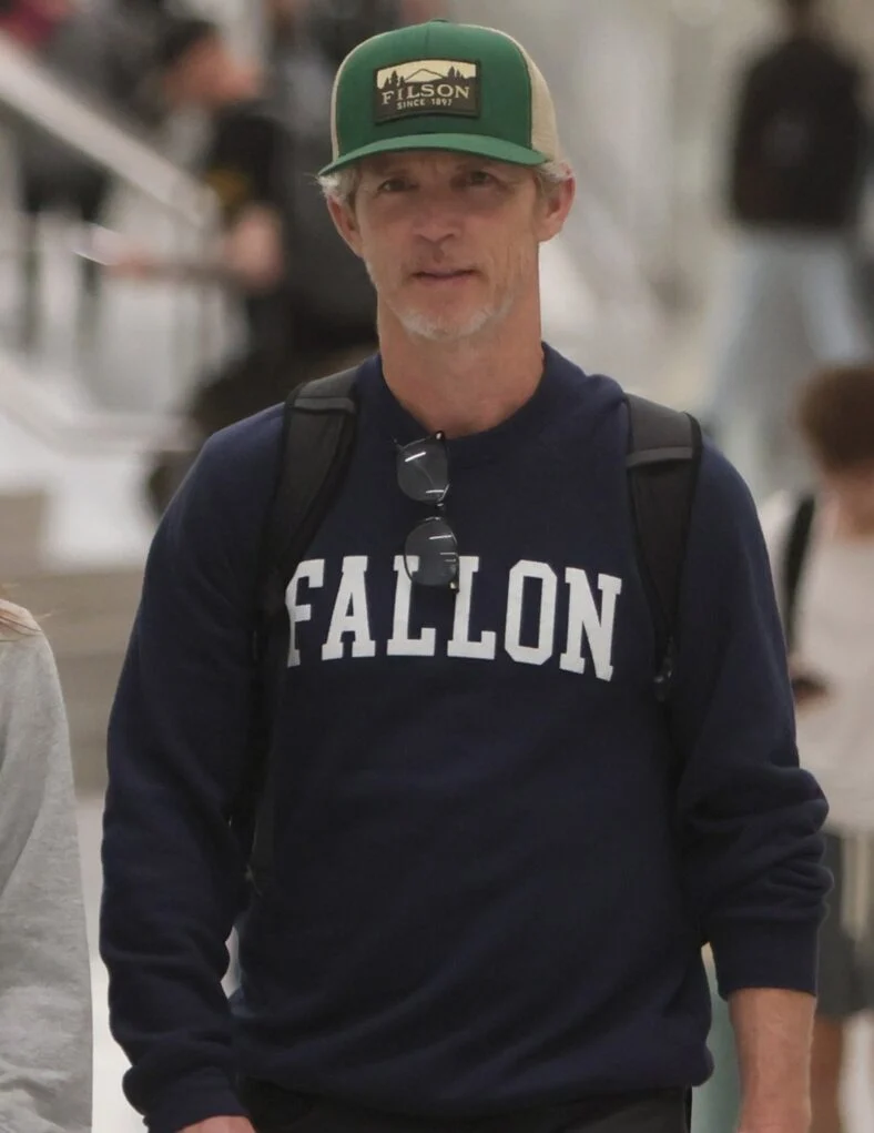 Shawn Hatosy no LAX com Kelly Albanese