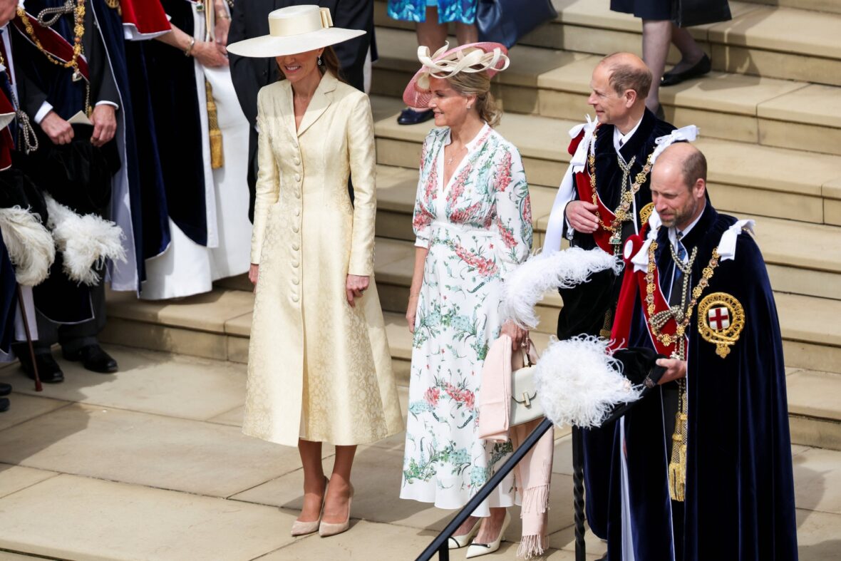 A realeza britânica participa do serviço da Ordem da Jarreteira de 2026 no Castelo de Windsor