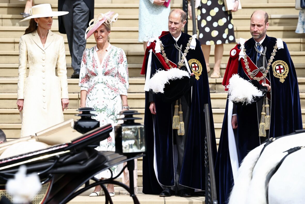 A realeza britânica participa do serviço da Ordem da Jarreteira de 2026 no Castelo de Windsor