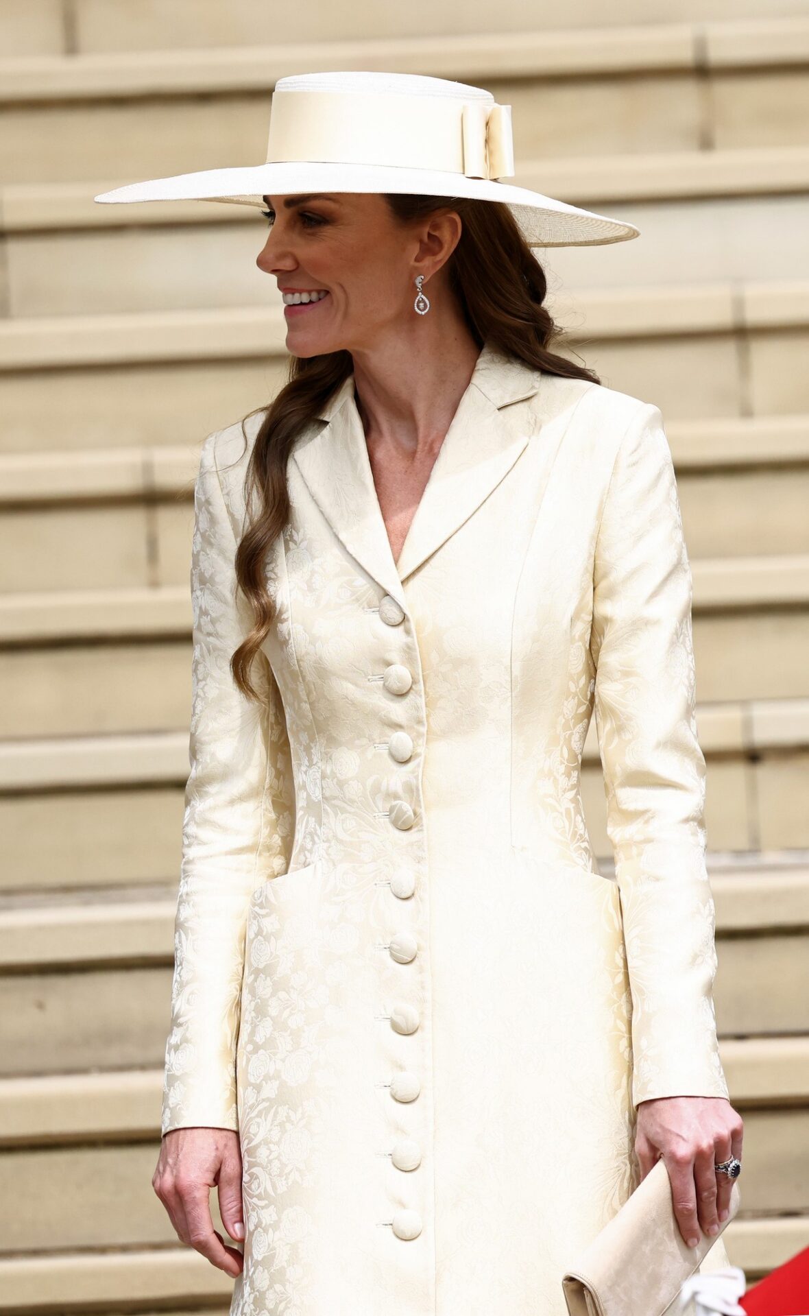 Kate Middleton comparece ao serviço da Ordem da Jarreteira 2026 no Castelo de Windsor
