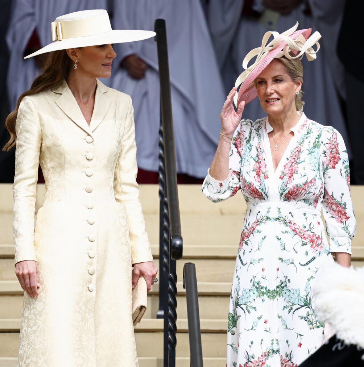 Kate Middleton comparece ao serviço da Ordem da Jarreteira 2026 no Castelo de Windsor