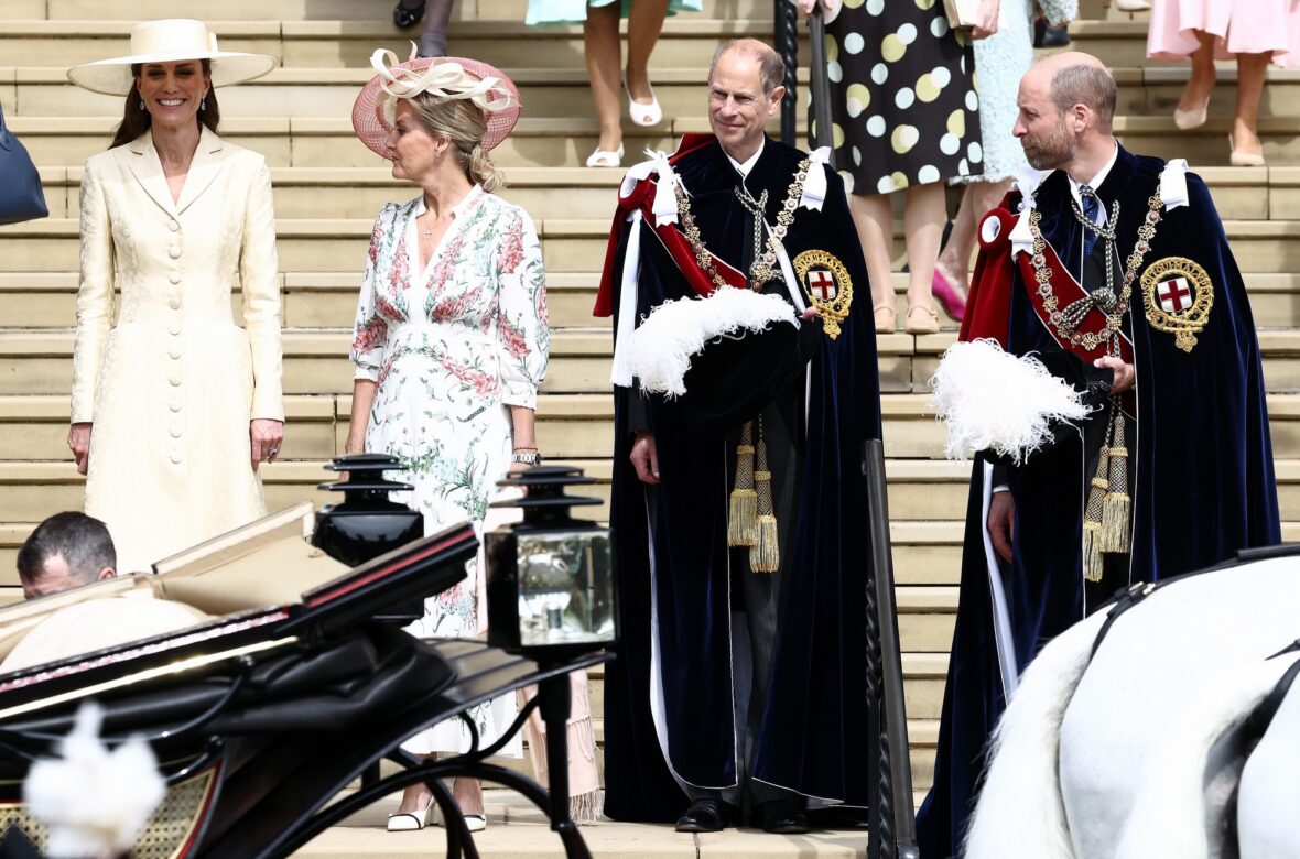 A realeza britânica participa do serviço da Ordem da Jarreteira de 2026 no Castelo de Windsor