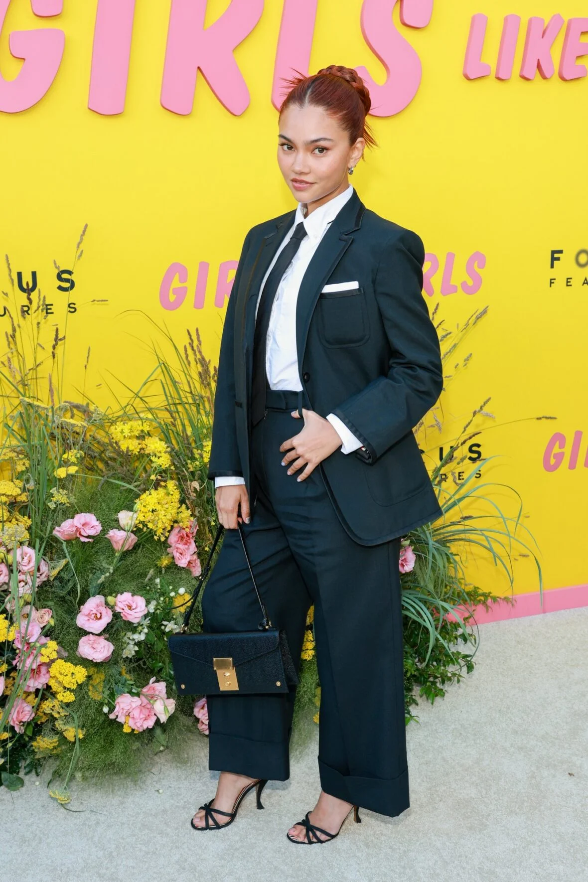 Myra Molloy na estreia de Girls Like Girls