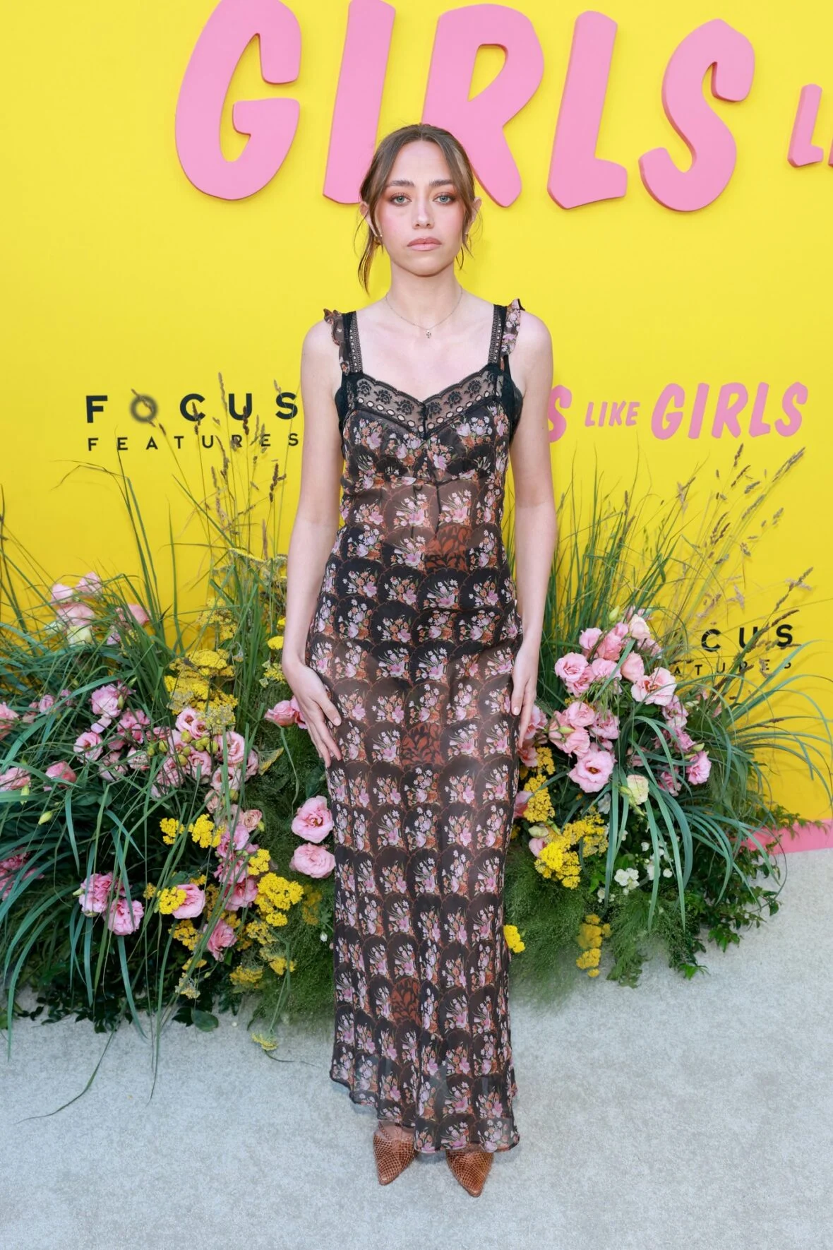 Sophia Carriere na estreia de Girls Like Girls