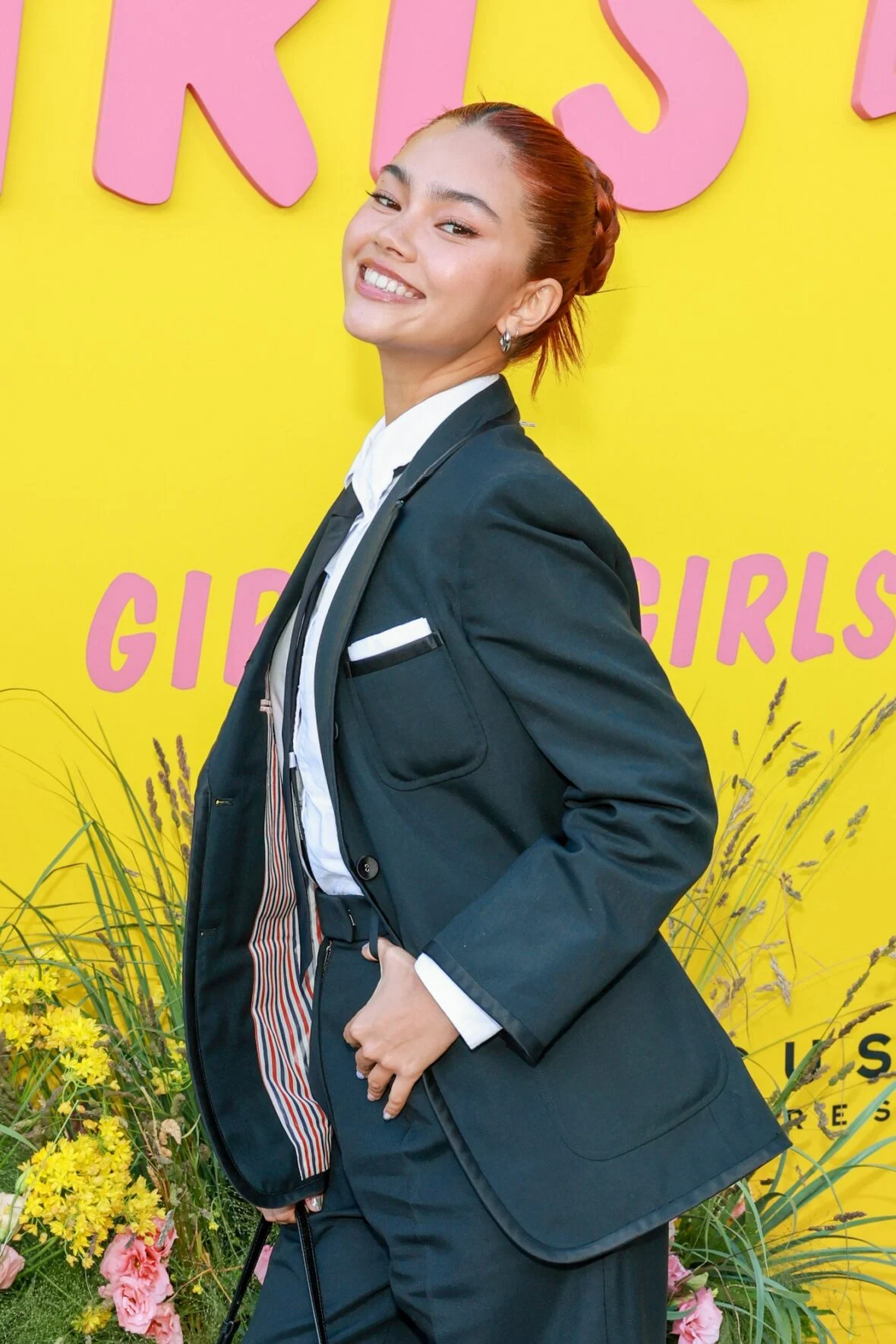 Myra Molloy na estreia de Girls Like Girls
