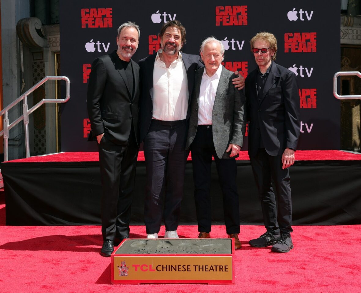 Javier Bardem em sua cerimônia de impressão de mão e pegada no TCL Chinese Theatre