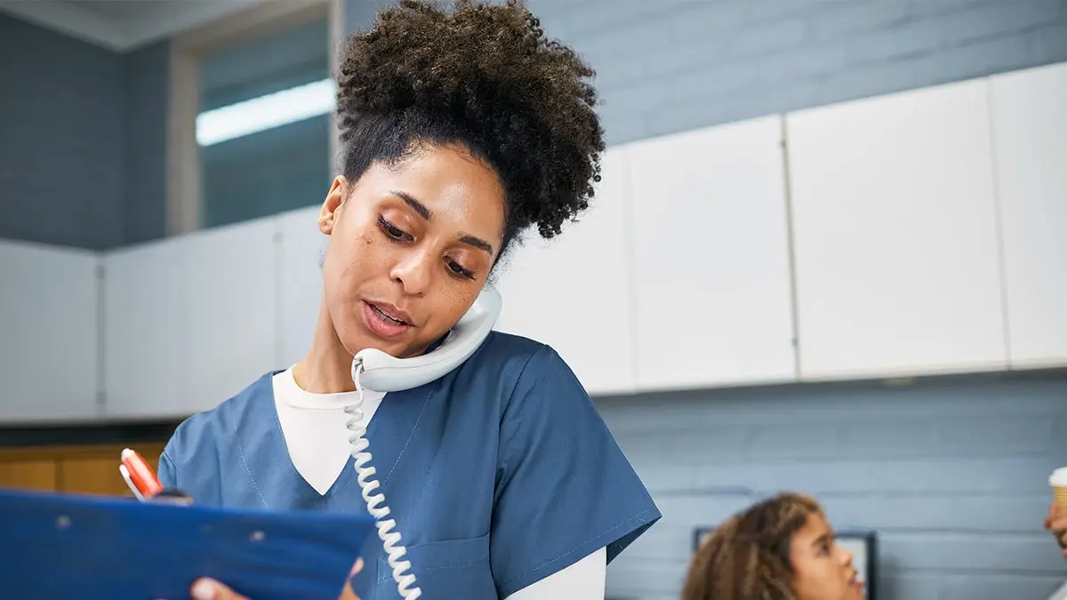 Medical receptionist