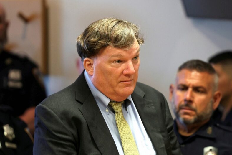 Rex Heuermann no tribunal em 17 de junho