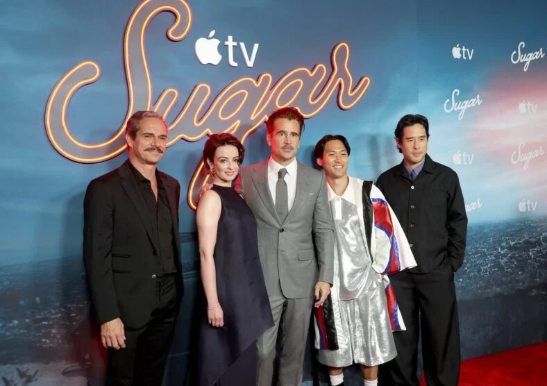 Colin Farrell na estreia da 2ª temporada de Sugar