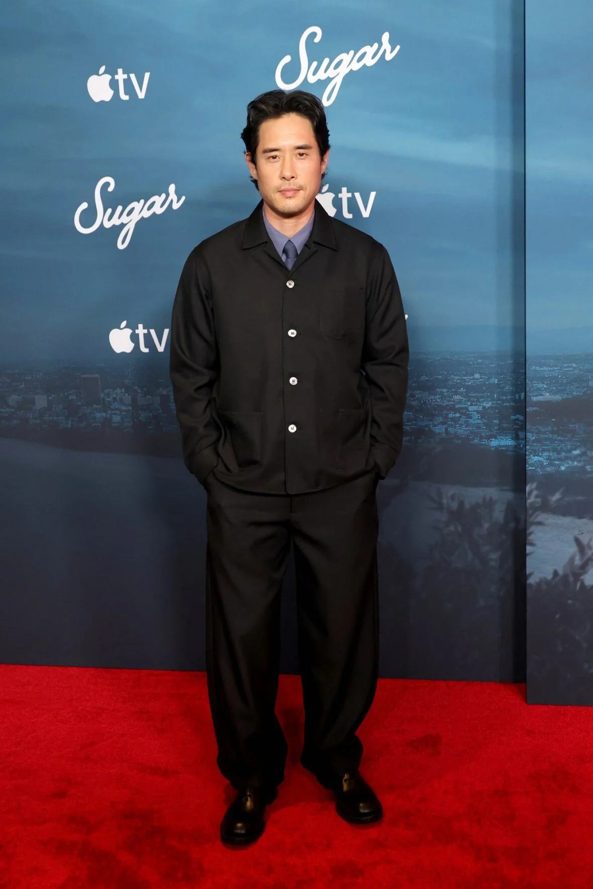 Colin Farrell na estreia da 2ª temporada de Sugar