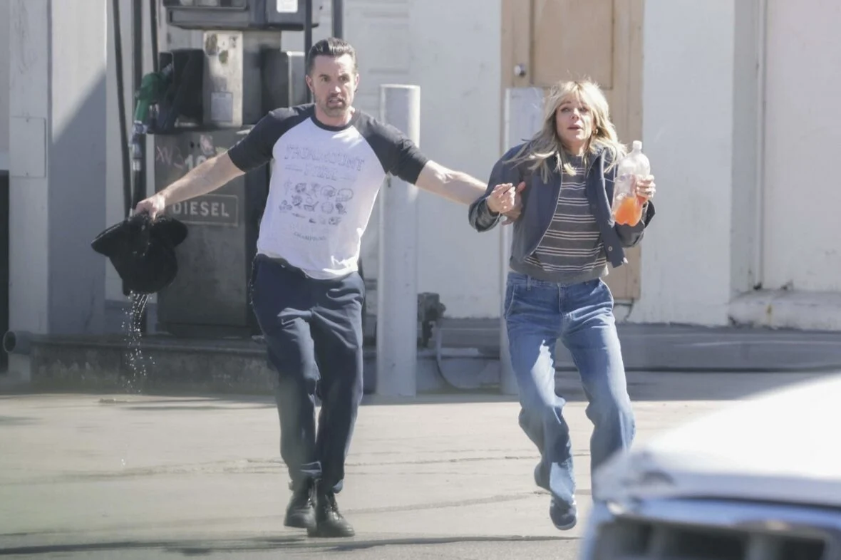 Fotos do set da 18ª temporada de It's Always Sunny