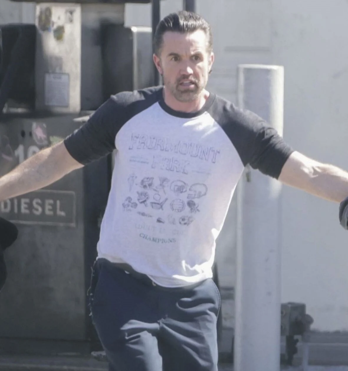 Fotos do set da 18ª temporada de It's Always Sunny