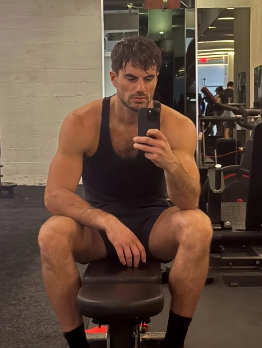 Dougie Joseph selfies de sua página do Instagram