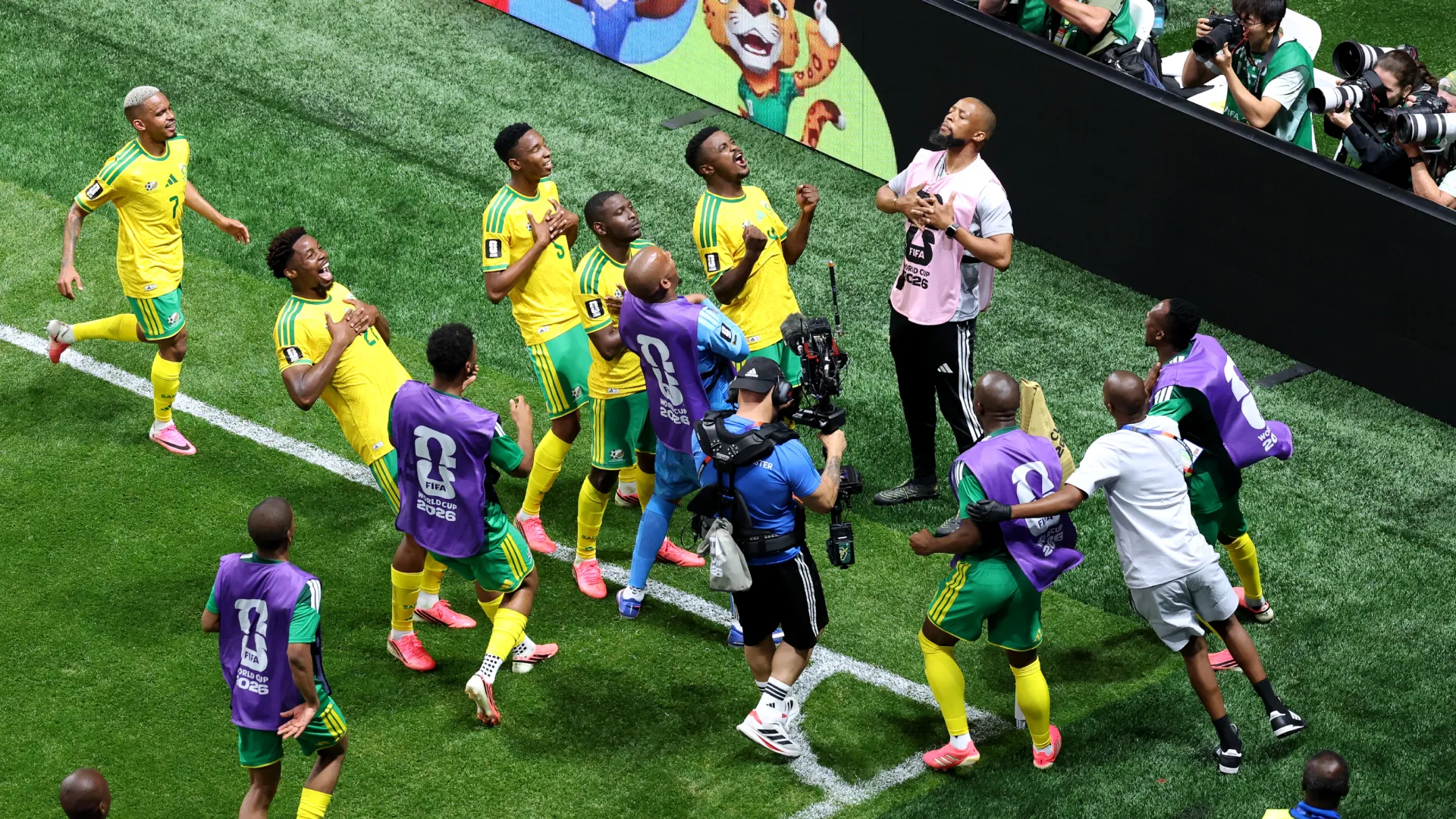 celebração de ronaldo na áfrica do sul