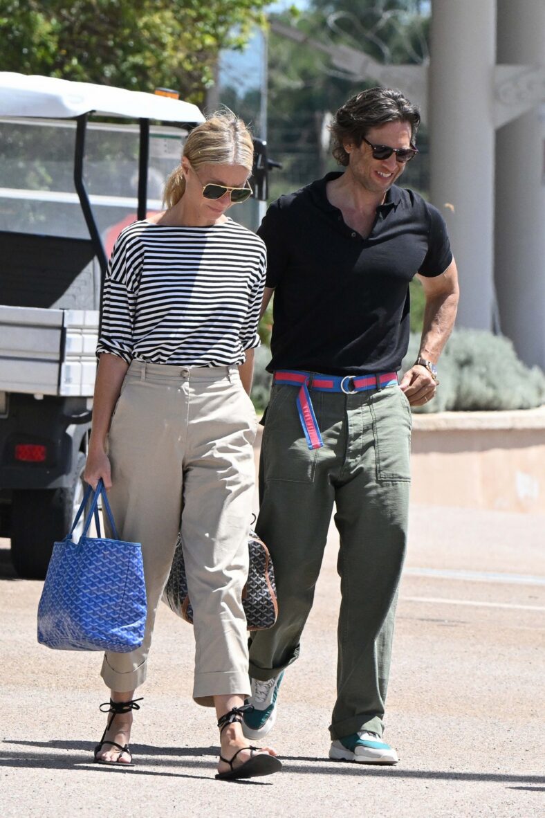 Gwyneth Paltrow e Brad Falchuk na Sardenha