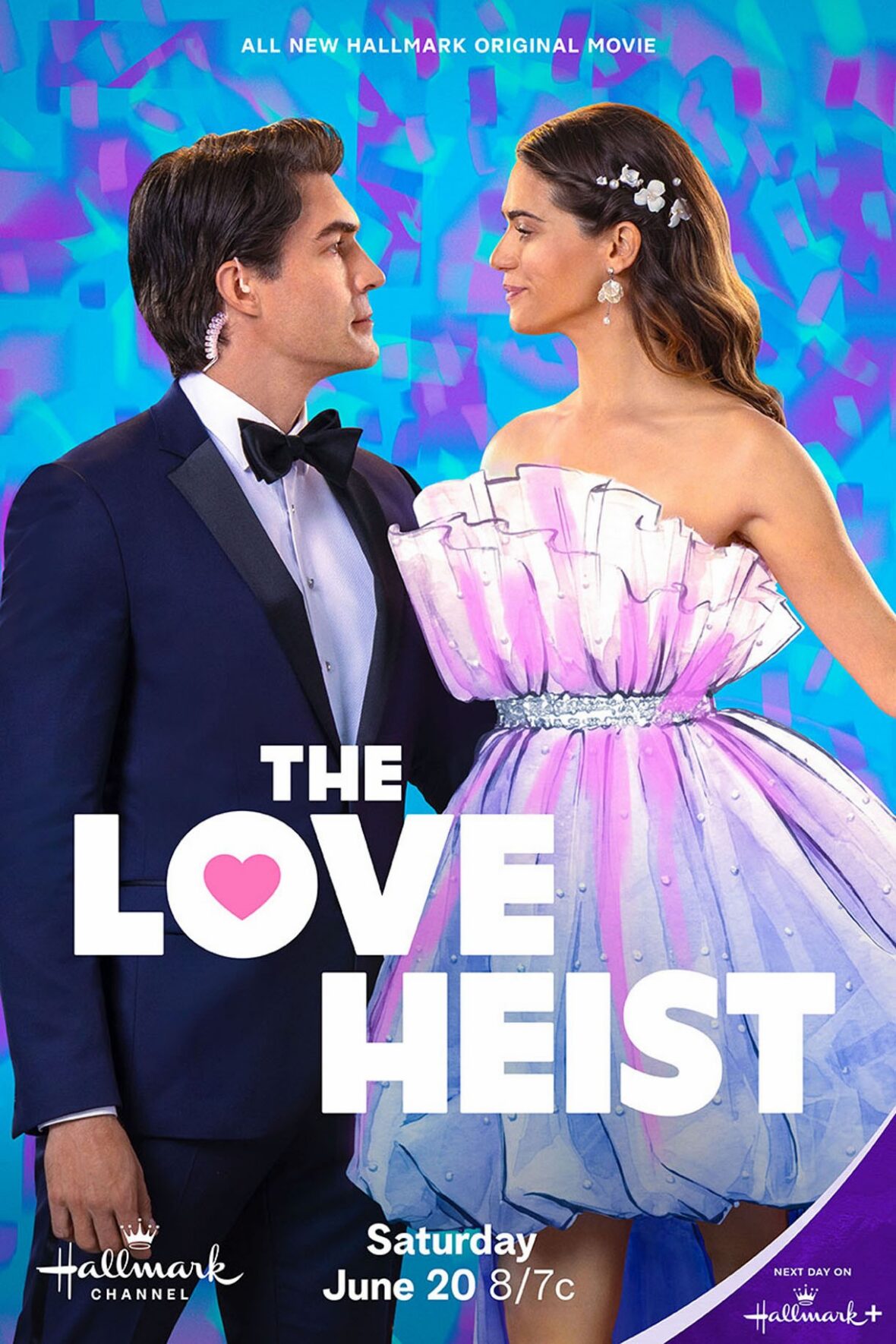 Pôster e fotos do filme Hallmark Channel The Love Heist com Peter Porte e Lyndsy Fonseca