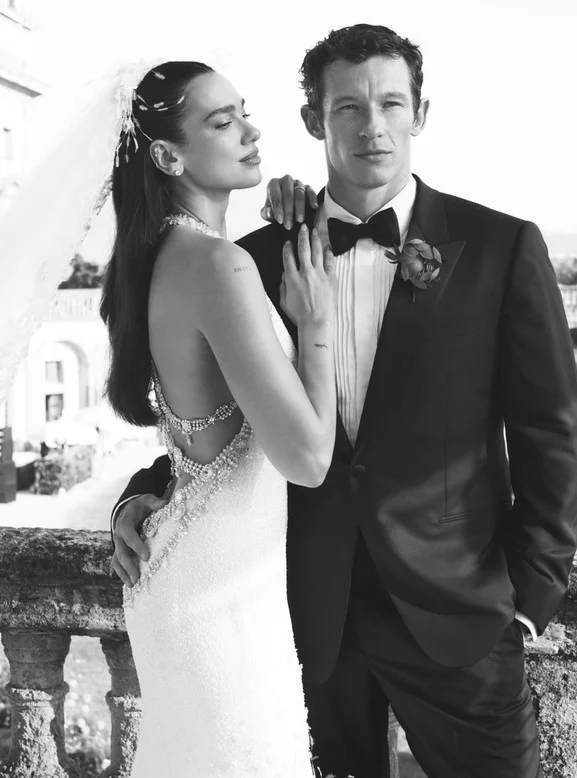 Fotos do casamento de Dua Lipa e Callum Turner
