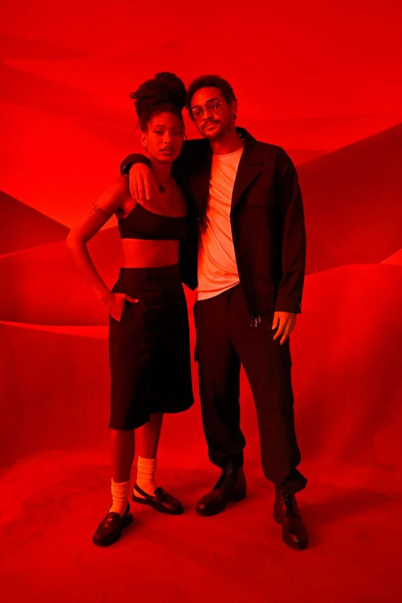 Willow Smith e Trey Smith participam do desfile de Christian Louboutin