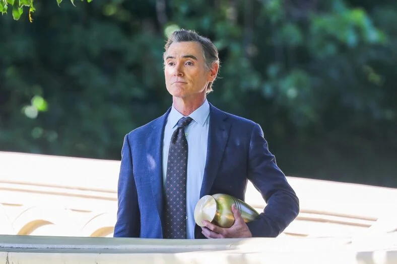 Billy Crudup e Sean Hayes filmam The Morning Show, 5ª temporada