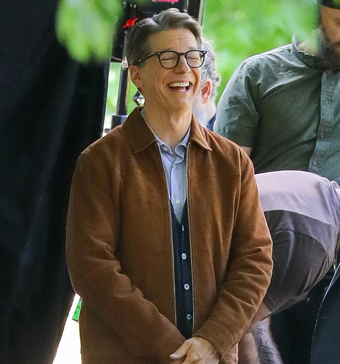 Billy Crudup e Sean Hayes filmam The Morning Show, 5ª temporada