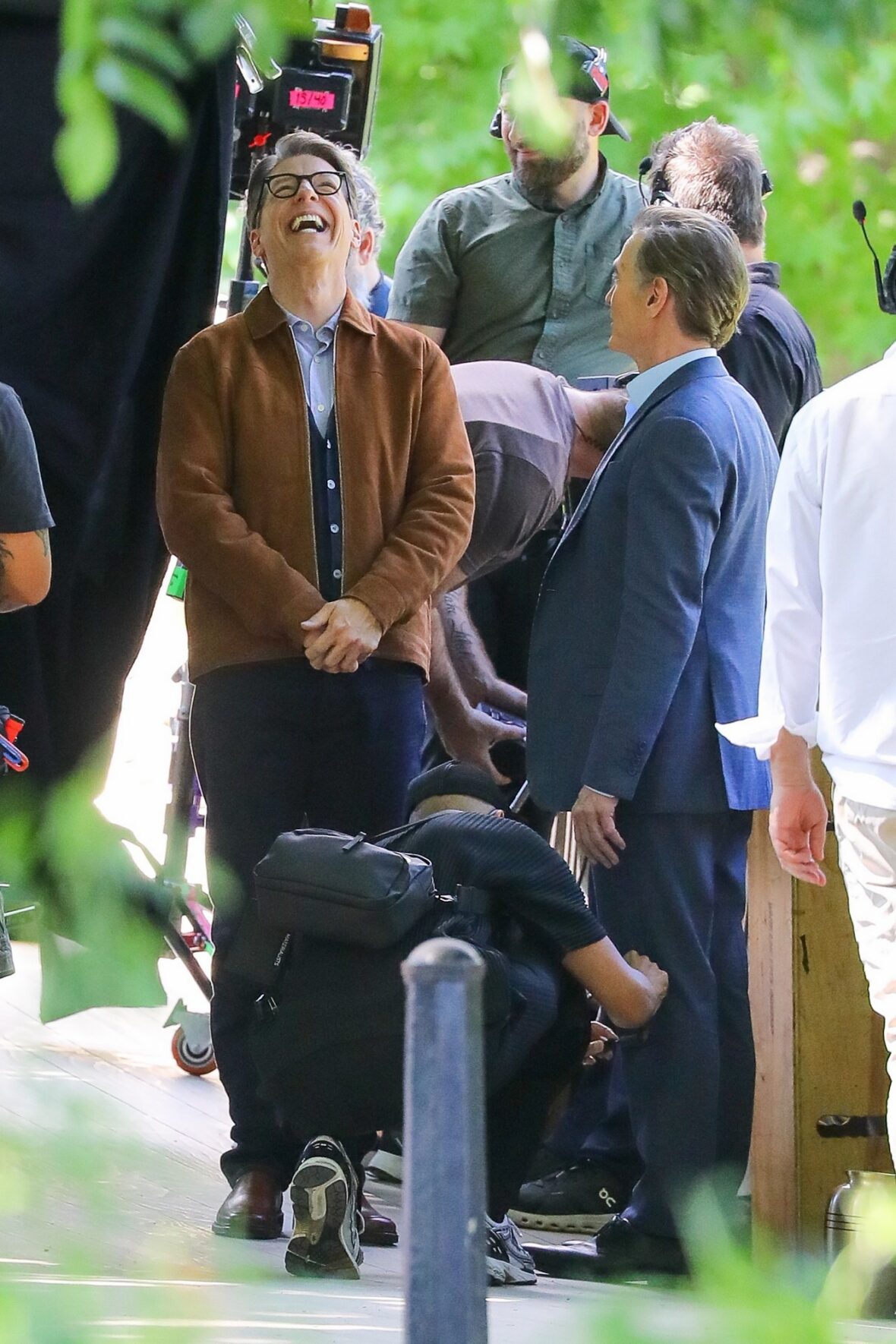 Billy Crudup e Sean Hayes filmam The Morning Show, 5ª temporada